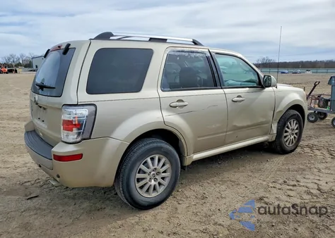 2010 Mercury Mariner Premier z USA, uszkodzony, nr VIN 4M2CN8H71AKJ18511